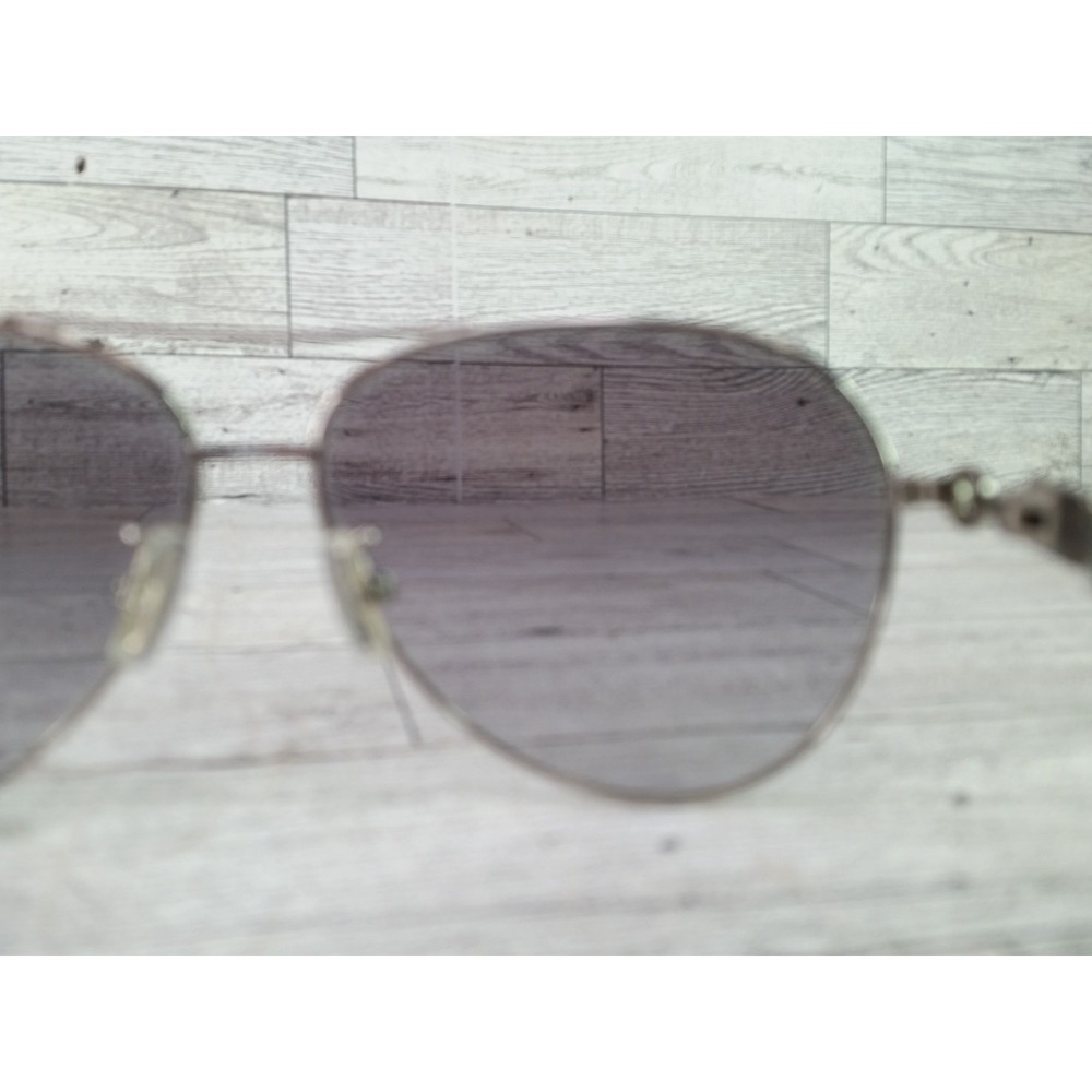 Coach Sunglasses 901511 black/silver Aviator 58-11 135 2N HC 7059 L138 Glasses - Picture 8 of 11